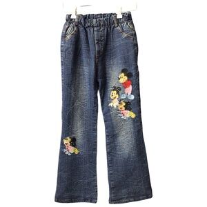 Disney Blue Jeans with Cartoon Characters